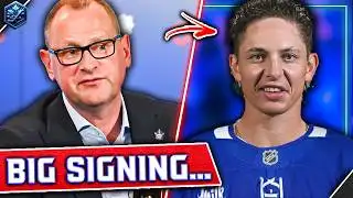Leafs make PANIC signing... This is WILD | Toronto Maple Leafs News