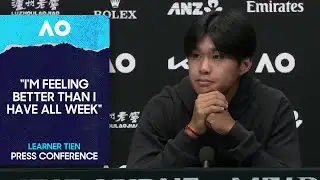 Learner Tien Press Conference | Australian Open 2026 Fourth Round