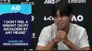 Learner Tien Press Conference | Australian Open 2026 Quarterfinal