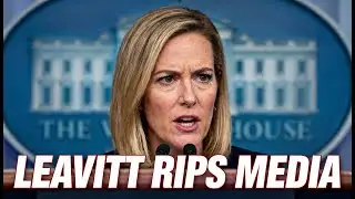 Leavitt Slams White House Media Over Charlotte Train Murder Coverage