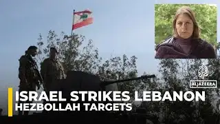 lebanon : Israeli forces attacked hezbollah targets