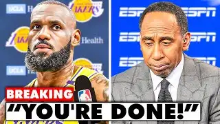 Lebron James JUST HUMILIATED Stephen A. Smith & Smith LOSES IT! NBA Fans REACT!
