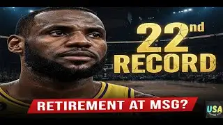 LeBron James Makes History: Record 22nd All-Star & Shocking MSG Retirement News!