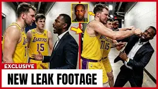 LeBrons Agent HUMILIATED On Camera After Luka & Austin Confront Him Backstage