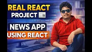 Lecture 38: React Newspaper App Project Using Fetch API & Axios(End-to-End)|COMEDY KA PITARA | GOPAL