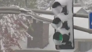 LED Traffic Lights Getting Bogged Down By Snow