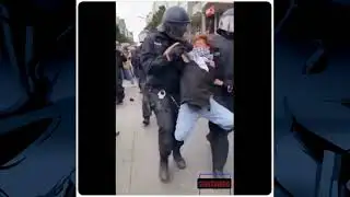 LEFT-WING PROTESTERS GETTING WRECKED