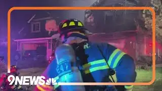 Legal fireworks spark fire, destroy 2 homes