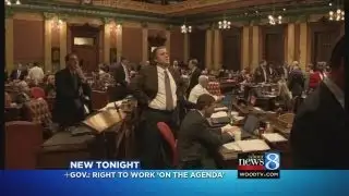Legislators debate right-to-work action