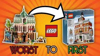 LEGO Worst to First | All 20 LEGO Modular Buildings (2007-2025)
