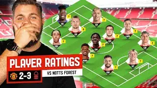 Leny Yoro STRUGGLES! PLAYER RATINGS Man United 2-3 Nottingham Forest