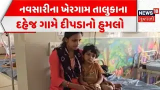 Leopard attack in Navsari | નવસારીના ખેરગામ તાલુકાના દહેજ ગામે દીપડાનો હુમલો | Leopard Terror