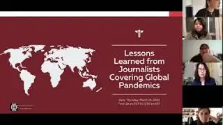 Lessons Learned from Journalists Covering Global Pandemics