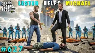 Lester Saved Michael From Jason | Gta V Gameplay #627