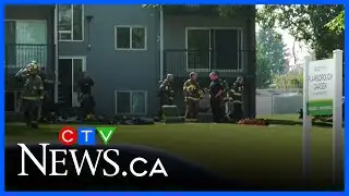 Lethbridge firefighters sound the alarm