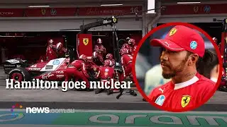 Lewis Hamilton loses mind in radio rant