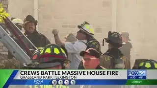 Lexington crews investigating house fire that displaced 4