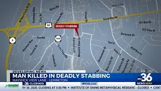 Lexington Police investigate deadly stabbing