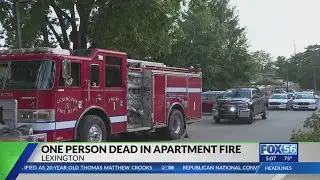 LFD: 1 found dead during Lexington apartment fire investigation