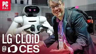 LG CLOiD First Look: The Robot Helper That Folds Your Laundry
