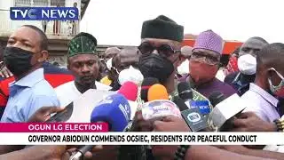 LG Elections: Governor Abiodun Commends OGSIEC, Residents For Peaceful Conduct
