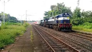LHB Yesvantpur Kannur Express charging through Elathur, Kozhikode