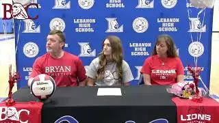 LHS BDN - Maya Gibson Volleyball Signing 2022