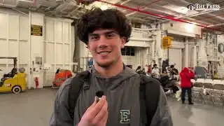 Liberty wrestling hosts meet on the USS Hornet