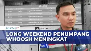 Libur Panjang dan Diskon Tiket, Penumpang Whoosh Meningkat | KOMPAS SIANG