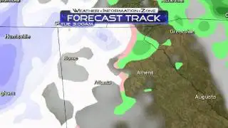 Light Rain Arrives, Heavier Rain on the Way.  Chances for flooding then flurries.