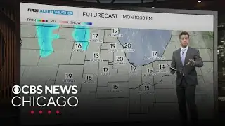 Light snow Monday night for Chicago area