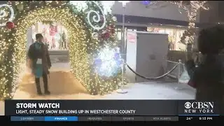 Light, Steady Snow Building Up In Westchester County