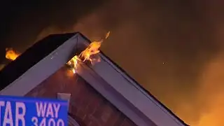 Lightning Blamed For House Fire In Plano