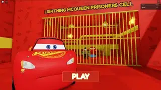 LIGHTNING McQUEEN PRISON RUN! - SUPER OBBY
