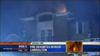 Lightning sparks house fire