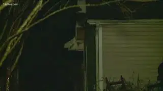 Lightning strike could be cause of house fire