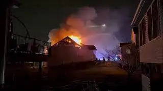 Lightning Strike Ignites House Fire in Maryville, Illinois