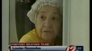 Lightning strikes damage houses