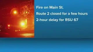 Lincoln-area schools delayed as crews battle fire