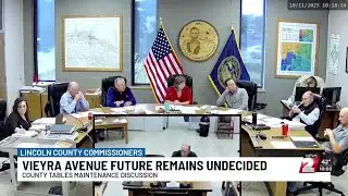 Lincoln County Commissioners table Vieyra Avenue maintenance; seek city conversations