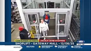 Lincoln Crime Stoppers looking for suspected thieves in two cases