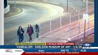 Lincoln Crime Stoppers looking for suspects in two vandalism cases