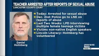 Lincoln teacher arrested after multiple teens report sexual abuse