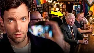 Lindsey Graham was just caught being DRUNK and GAY