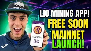 LIO Mining App MAINNET Launch Soon! (Claim Your Free Tokens NOW) 🚀#trading #crypto #btc