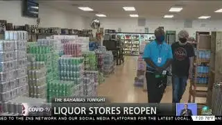 LIQUOR STORES RE-OPEN