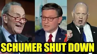 Listen as Speaker Johnson Reveals Tom Homan’s Brutal Response to Chuck Schumer