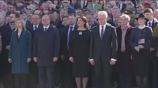 Lithuania holds ceremony to honor US soldiers killed during training exercise