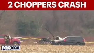 LIVE: 2 helicopters crash in NJ