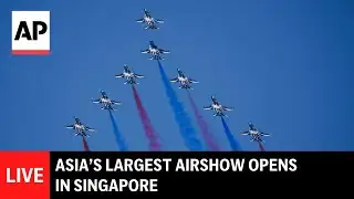 LIVE: Asia’s largest airshow opens in Singapore